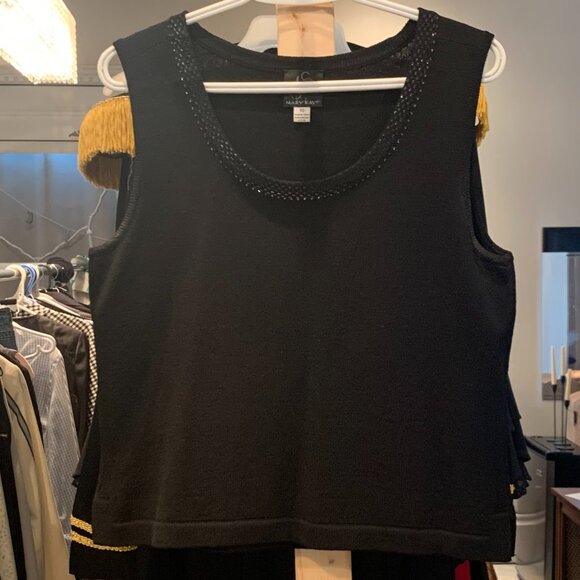 Mary Kay National Size 10 Three Piece Black and Silver Bling Suit - Picture 3 of 6